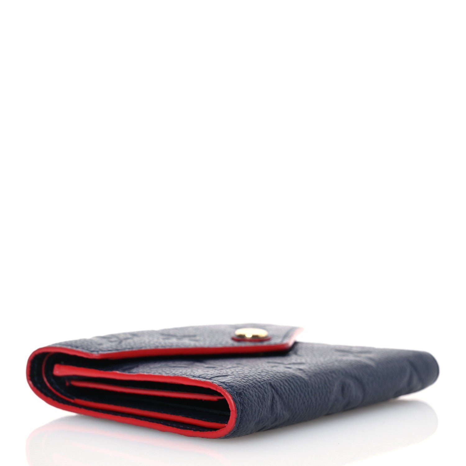 Louis Vuitton Empreinte Victorine Wallet Marine Rouge 4 of 10
