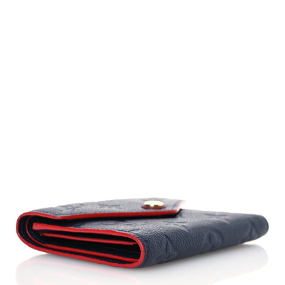 Louis Vuitton Empreinte Victorine Wallet Marine Rouge 4 of 10
