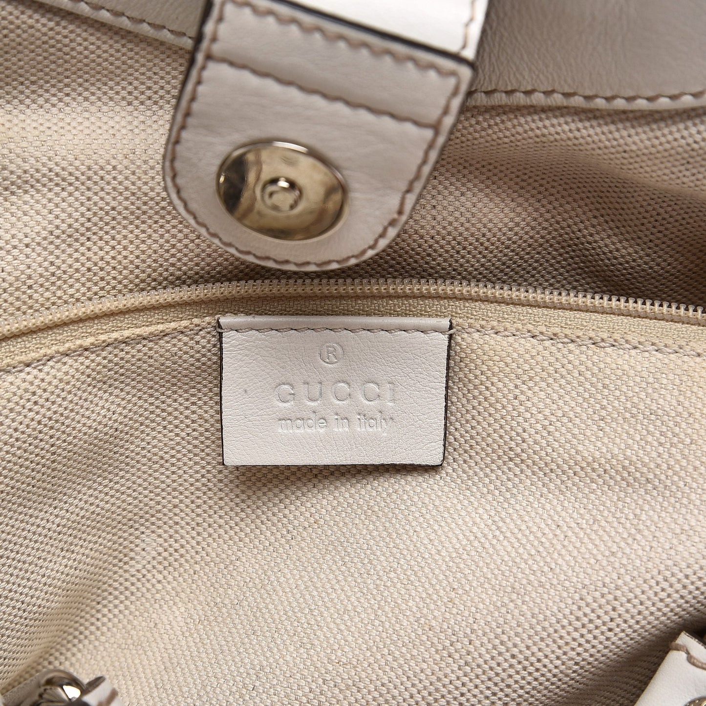 Monogram Medium Sukey Tote Off White