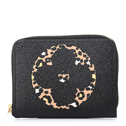 Louis Vuitton Monogram Giant Jungle Zippy Coin Purse Black 1 of 7