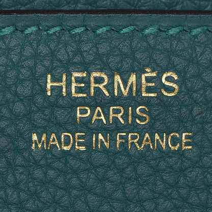 Hermes Togo Birkin 35 Malachite 20 of 31