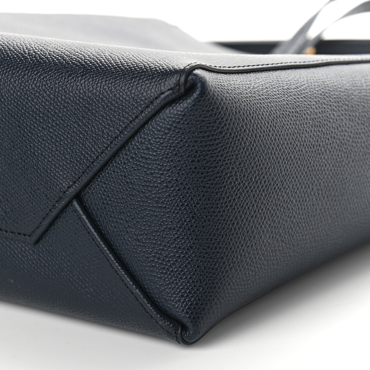 Celine Grained Calfskin Small Vertical Cabas Black 9 of 9