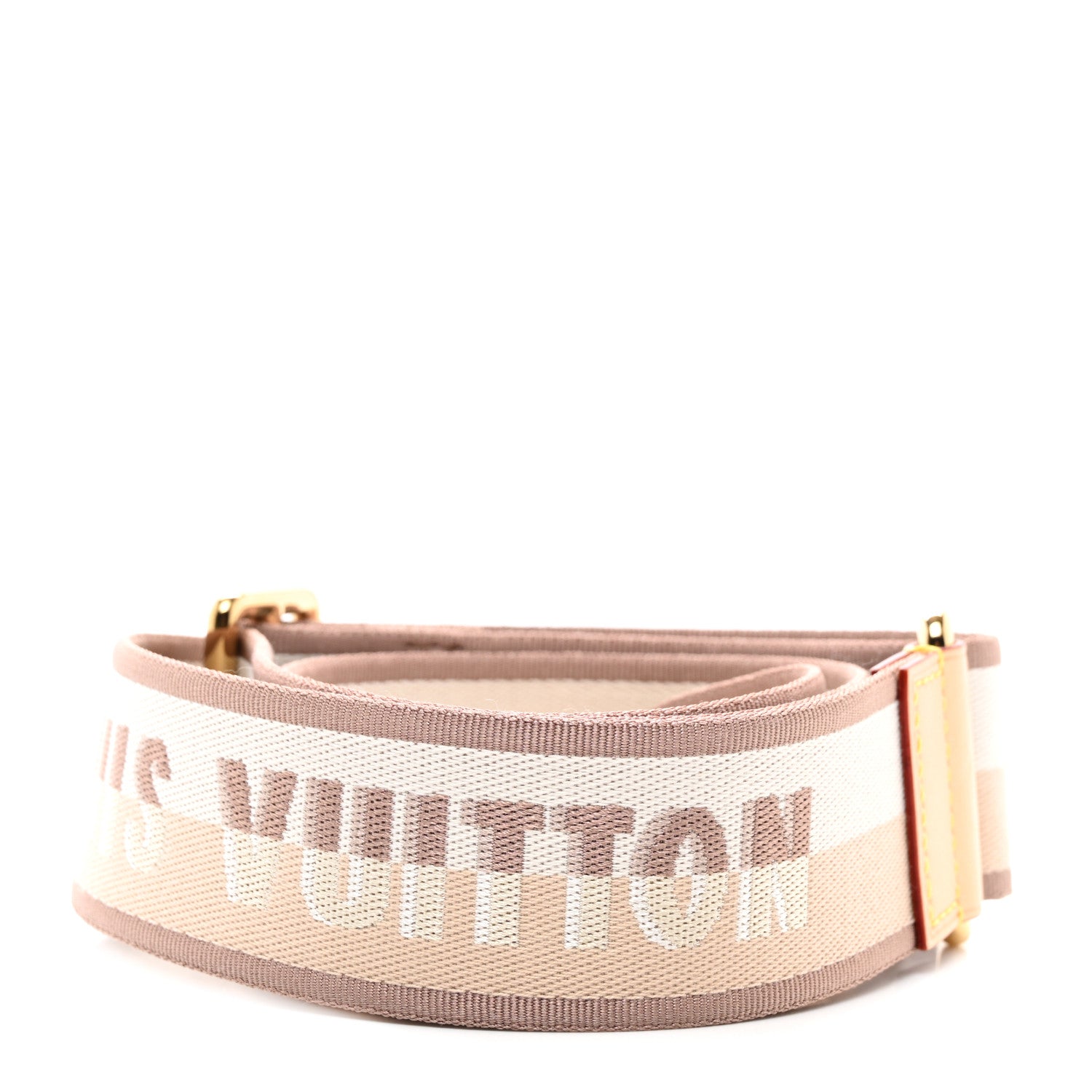 Louis Vuitton Jacquard Speedy Bandouliere 20 Shoulder Strap Beige 2 of 3
