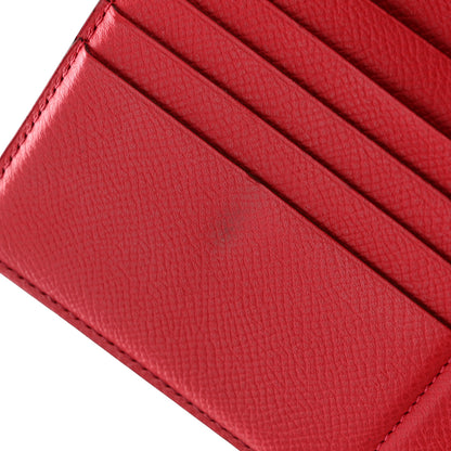 Hermes Epsom Kelly Tri-Fold Wallet Rouge Vif 8 of 13
