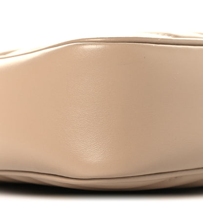 Saint Laurent Calfskin Matelasse Monogram Lou Camera Bag Dark Beige 9 of 10