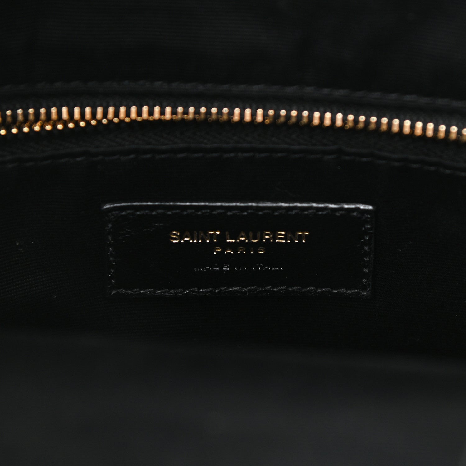 Saint Laurent Lambskin Matelasse Monogram Joe Backpack Black 6 of 9