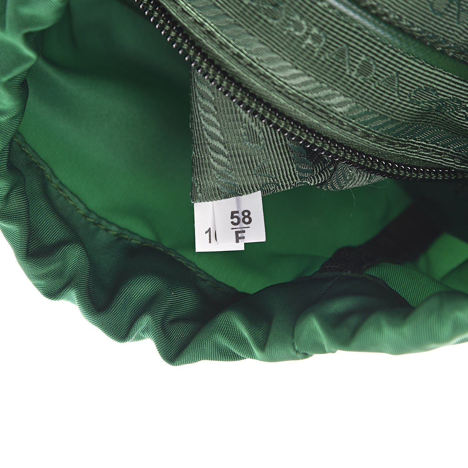 Prada Tessuto Nylon Vela Saffiano Mini Single Snap Buckle Backpack Oleandro 7 of 10