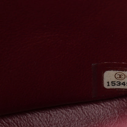 Chanel Patent Quilted Maxi Double Flap Red 7 of 13
