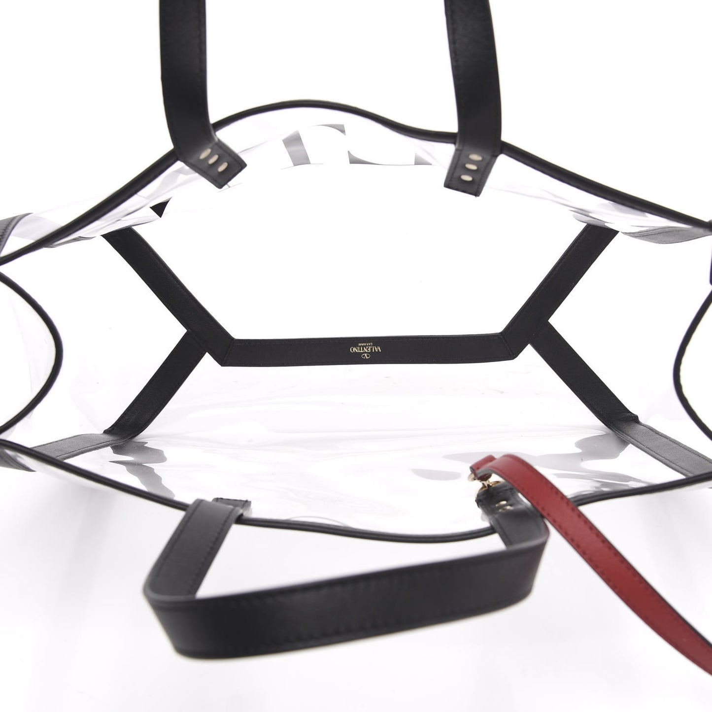 Plexy VLTN Shopping Bag Transparent