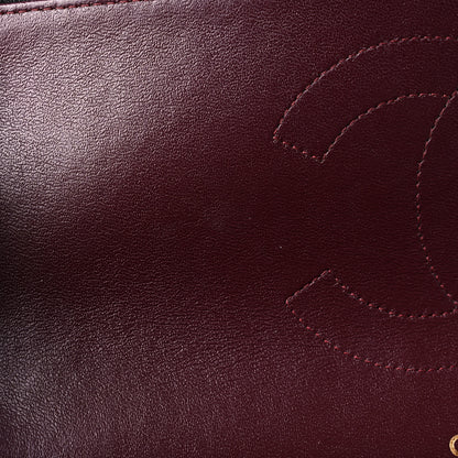 Chanel Lambskin Quilted Jumbo Double Flap Black 12 of 16
