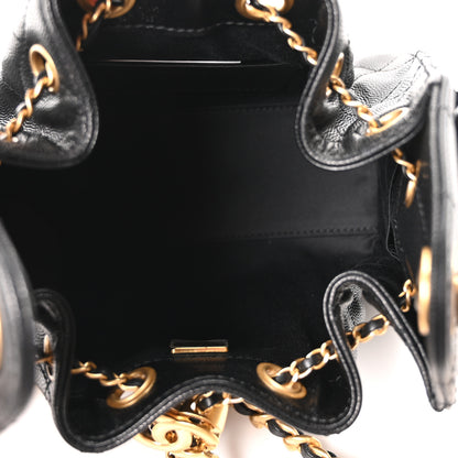 Chanel Caviar Quilted Mini Chanel 25 Handbag Black 5 of 11