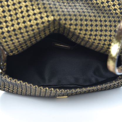 Fendi Micro Zucchino Forever Mini Mama Baguette Black Gold 5 of 7