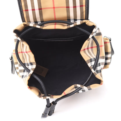 Burberry Vintage Check Small Rucksack Backpack Antique Yellow 5 of 11