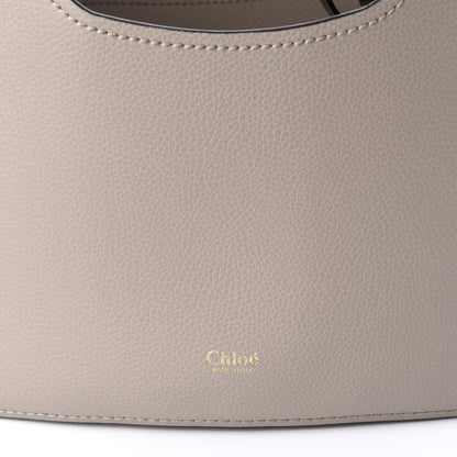 Chloe Smooth Grained Calfskin Small Aby Tote Motty Grey 9 of 9