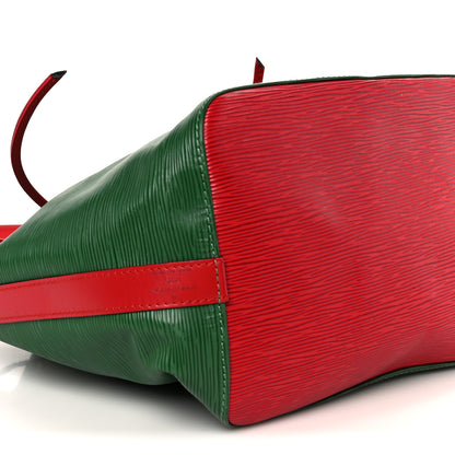 Louis Vuitton Epi Bi-Color Petit Noe Borneo Castillan Red 9 of 10