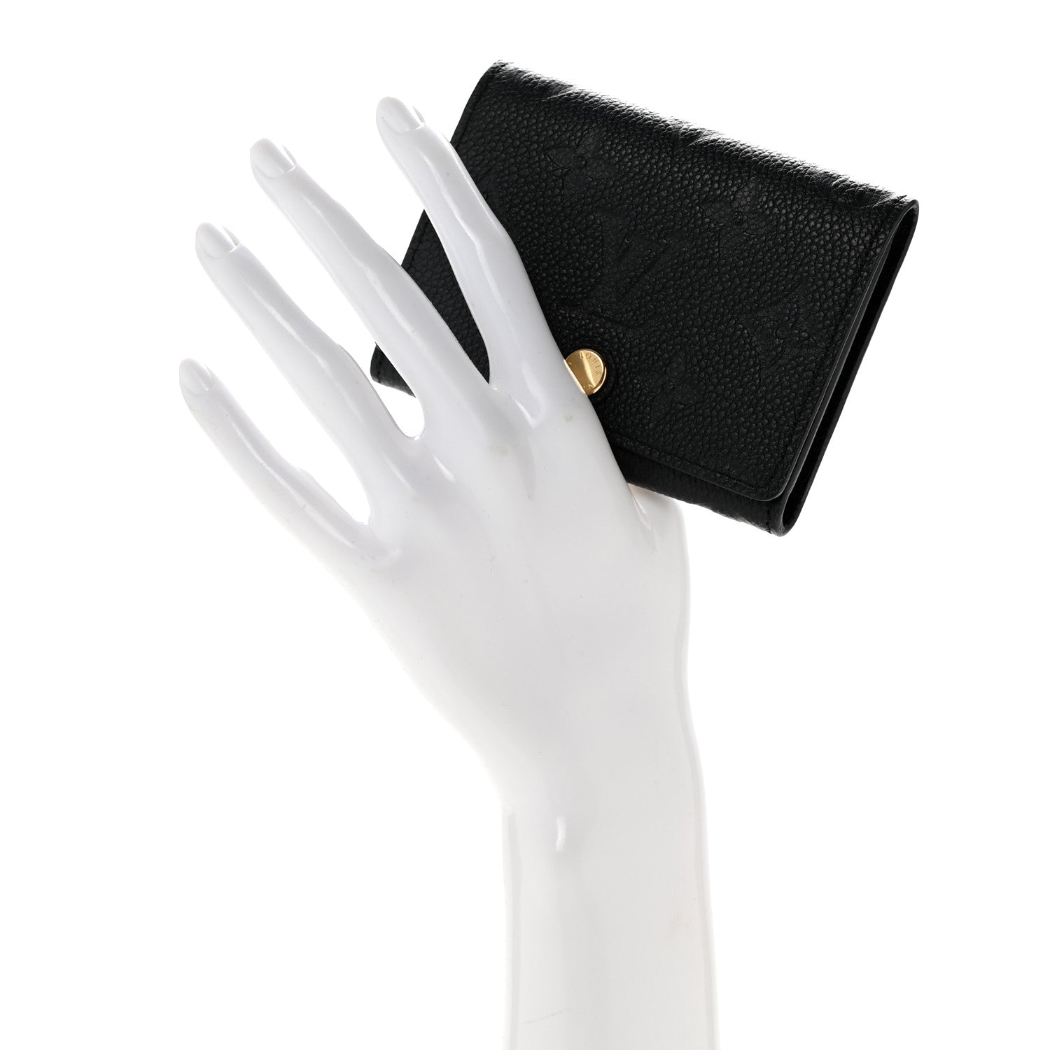 Louis Vuitton Empreinte Business Card Holder Black 2 of 9