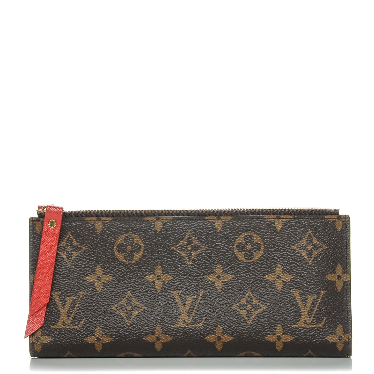 Monogram Adele Wallet Coquelicot