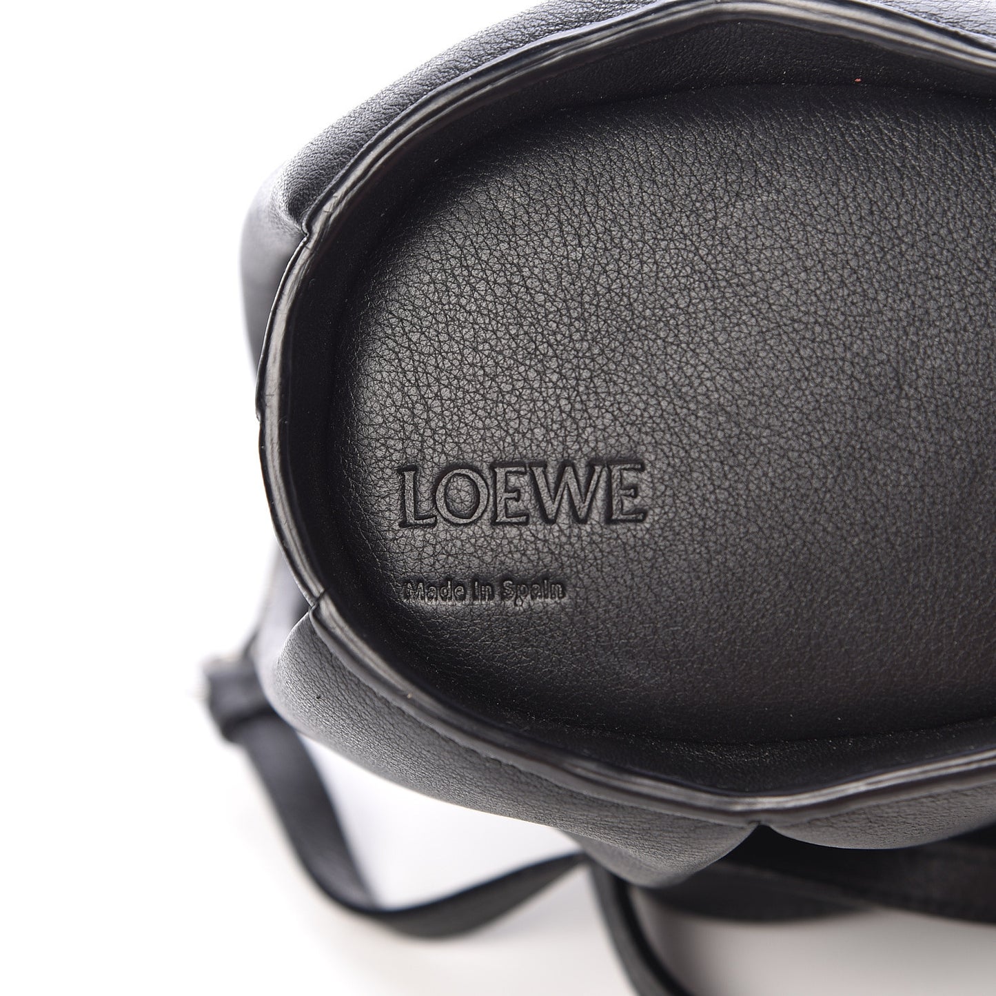 Calfskin Mini Elephant Crossbody Bag Black