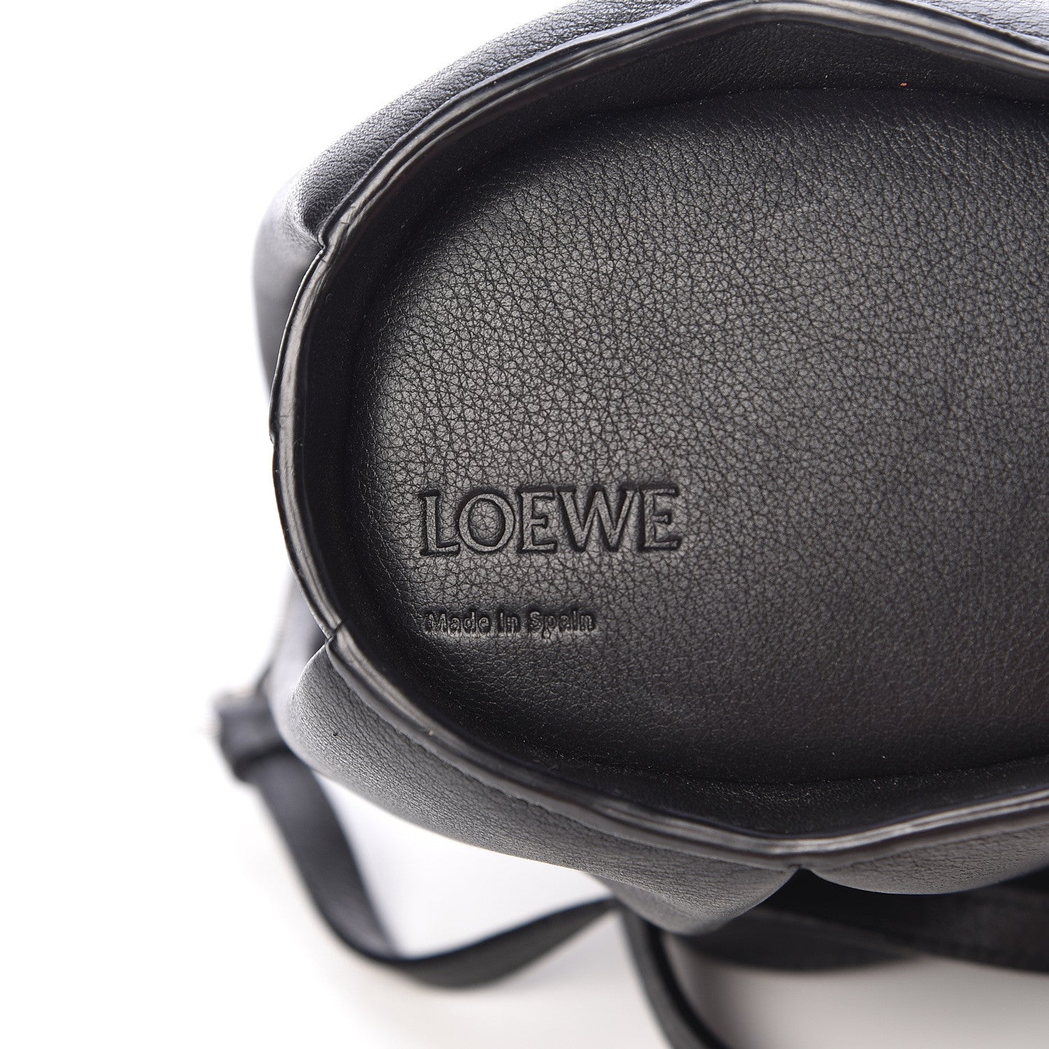 Loewe Calfskin Mini Elephant Crossbody Bag Black 6 of 10