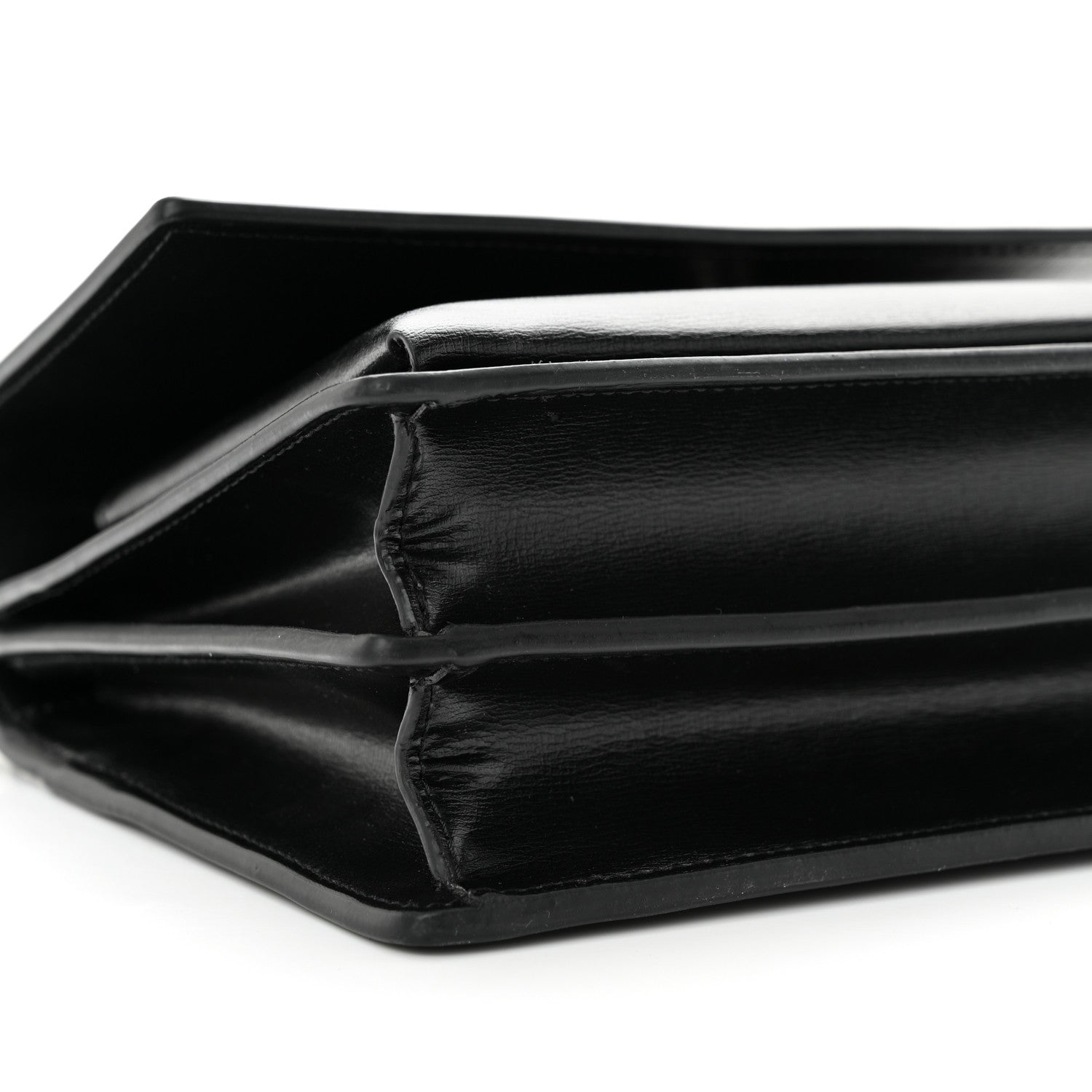 Saint Laurent Calfskin Medium Monogram Sunset Black 9 of 12
