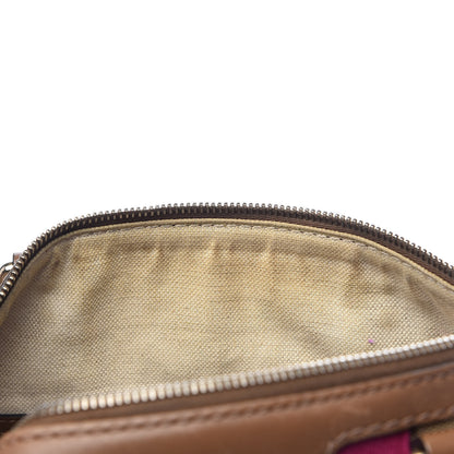 Gucci Monogram Vintage Web Medium Boston Maple Brown 11 of 18