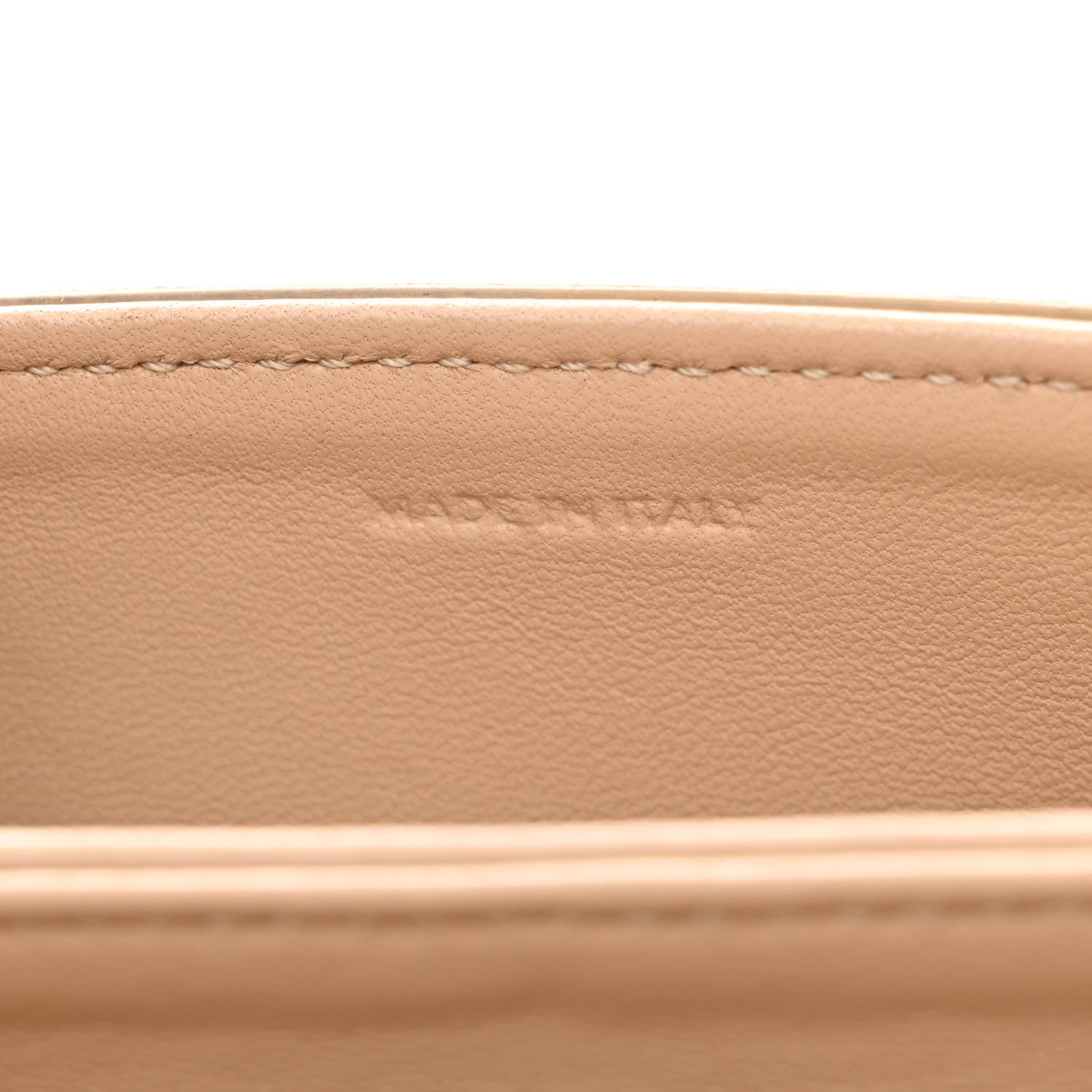 Celine Shiny Calfskin Teen Triomphe Nude 6 of 11