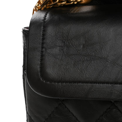 Chanel Aged Calfskin Quilted 2.55 Reissue 226 Flap Black 10 of 11