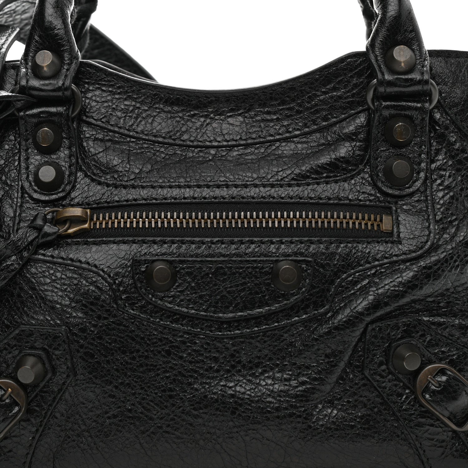 Balenciaga Agneau Classic Hardware Mini City Black 8 of 11