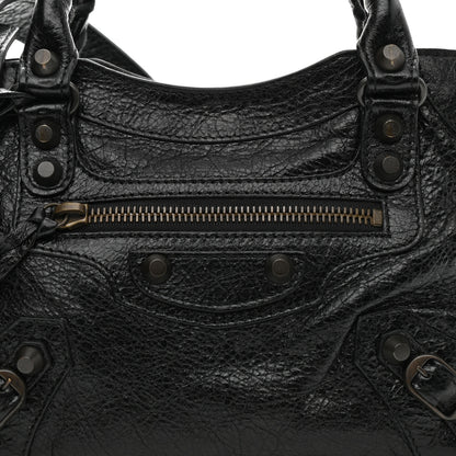Balenciaga Agneau Classic Hardware Mini City Black 8 of 11