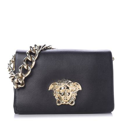 Versace Nappa Palazzo Sultan Evening Bag Black 1 of 11