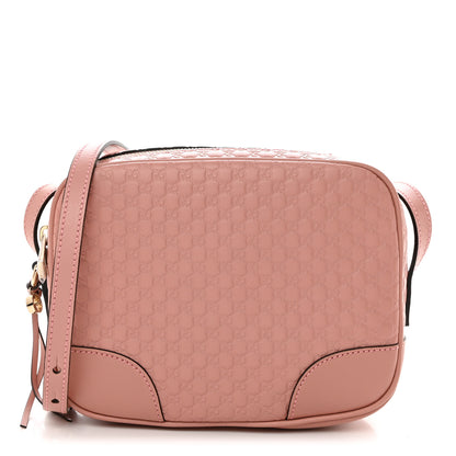 Gucci Soft Microguccissima Mini Bree Messenger Bag Soft Pink 1 of 10