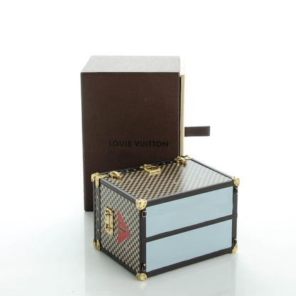 Louis Vuitton Damier 1895 Ladies Hat Trunk Mini Malle Chapeaux Jewelry Box 4 of 8