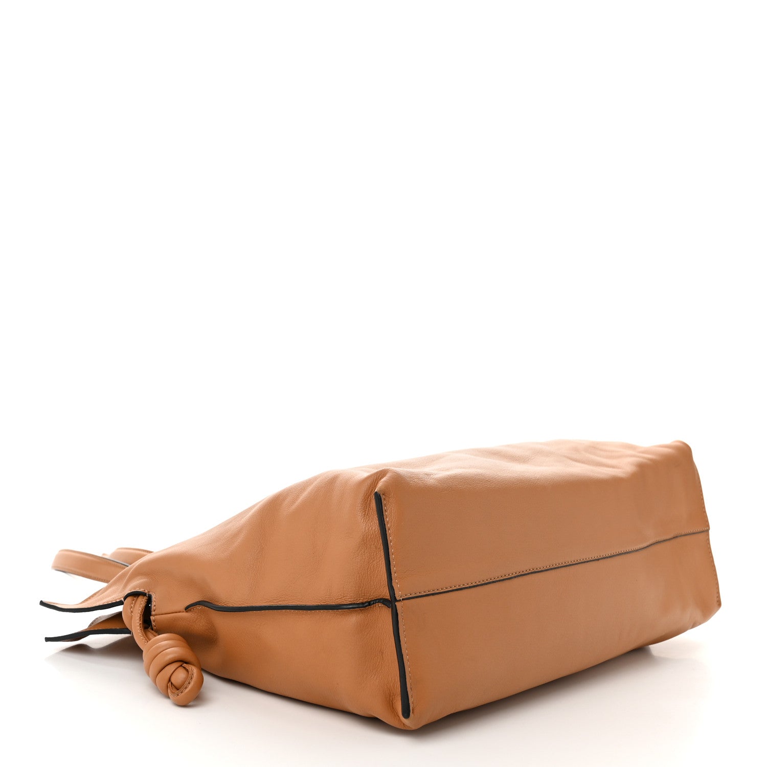 Loewe Calfskin Large Flamenco Knot Bag Warm Desert 4 of 10
