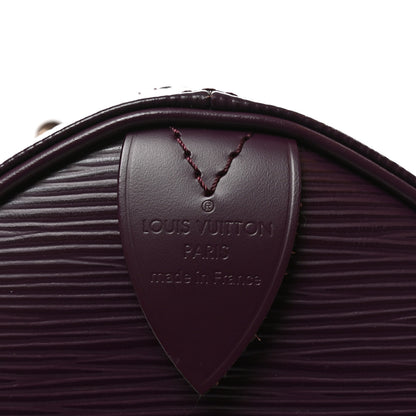 Louis Vuitton Epi Speedy 30 Cassis 5 of 8