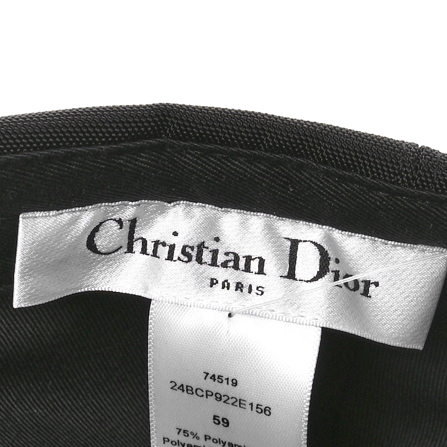 Cotton D-Player Cap 59 Black