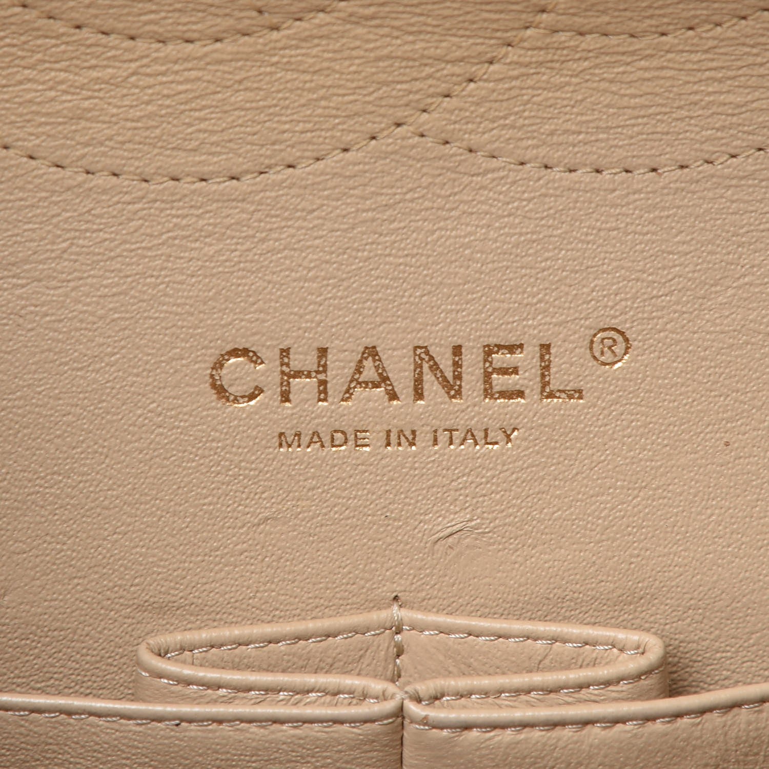 Chanel Caviar Quilted Jumbo Double Flap Beige Clair 6 of 10