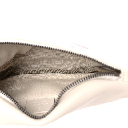 Gucci Grained Calfskin Small Logo Belt Bag White 5 of 9