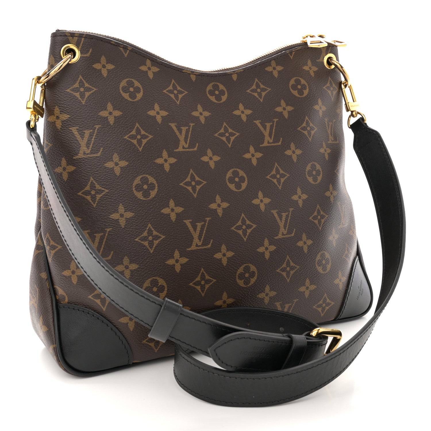 Louis Vuitton Monogram Odeon MM Black 3 of 12