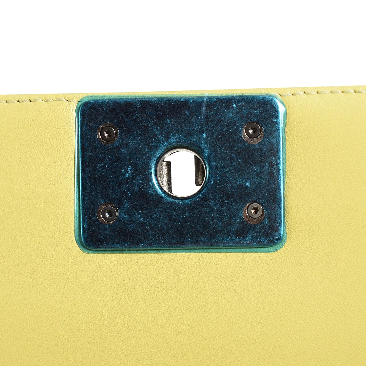 Wrinkled Lambskin Chevron New Medium Boy Flap Yellow