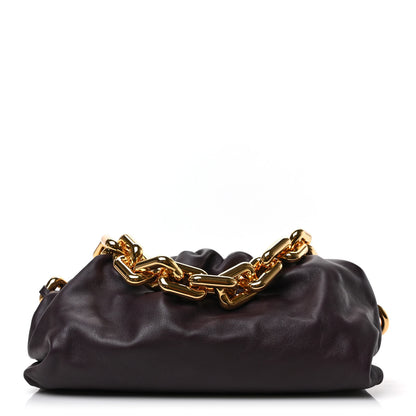 Bottega Veneta Calfskin The Pouch Chain Grape 1 of 8