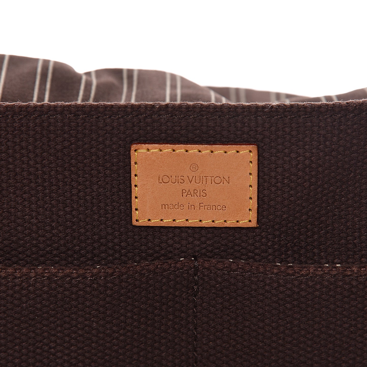 Toile Antigua Besace LV Cup Messenger PM Brown