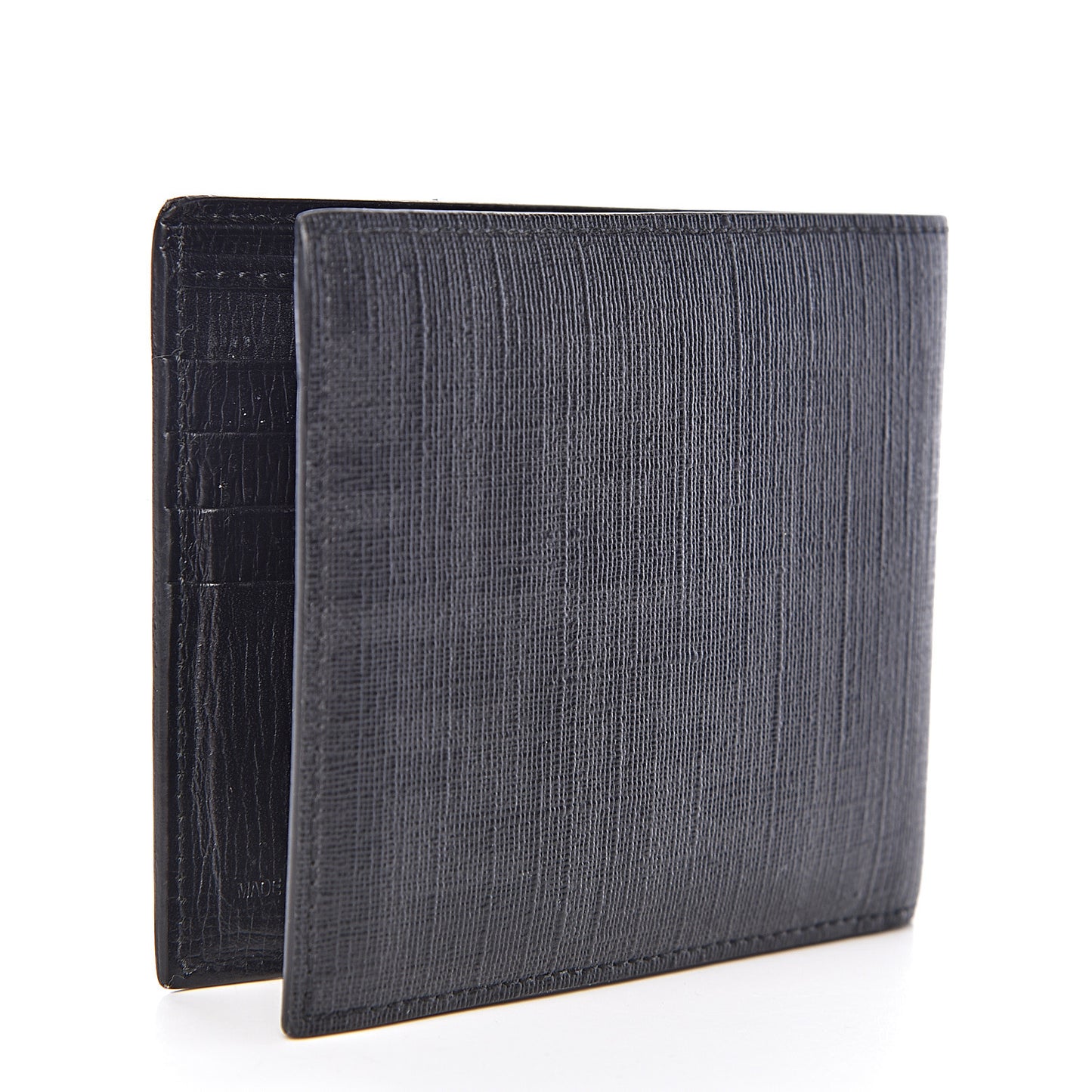 Zucca Spalmati Bi-Fold Wallet Black