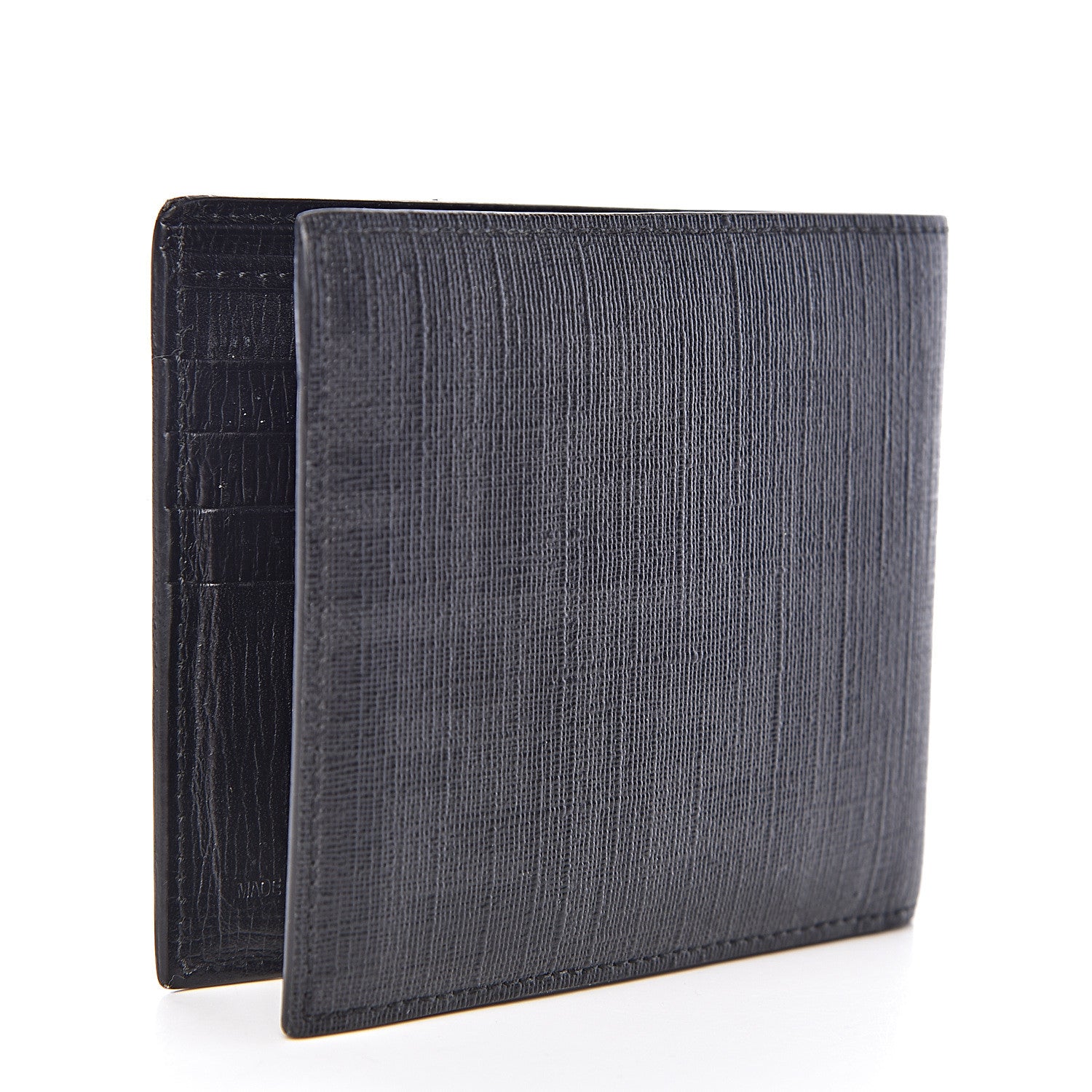 Fendi Zucca Spalmati Bi-Fold Wallet Black 3 of 7