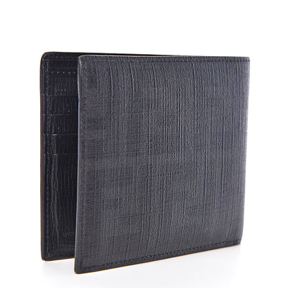 Fendi Zucca Spalmati Bi-Fold Wallet Black 3 of 7