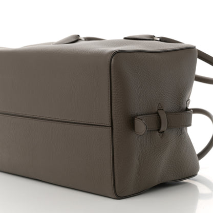 The Row Grained Calfskin EW Bowling Bag Elephant 9 of 14