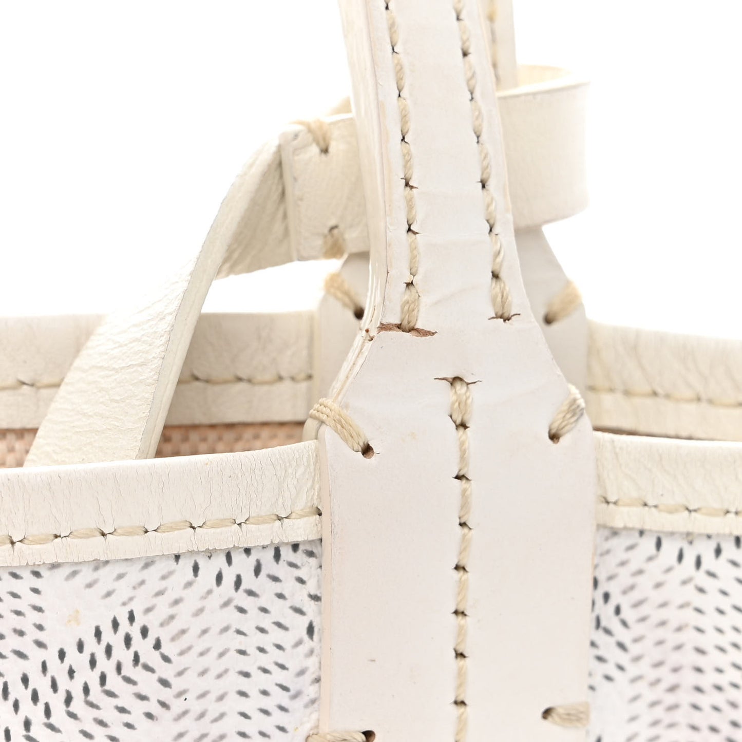 Goyardine Saint Louis PM White