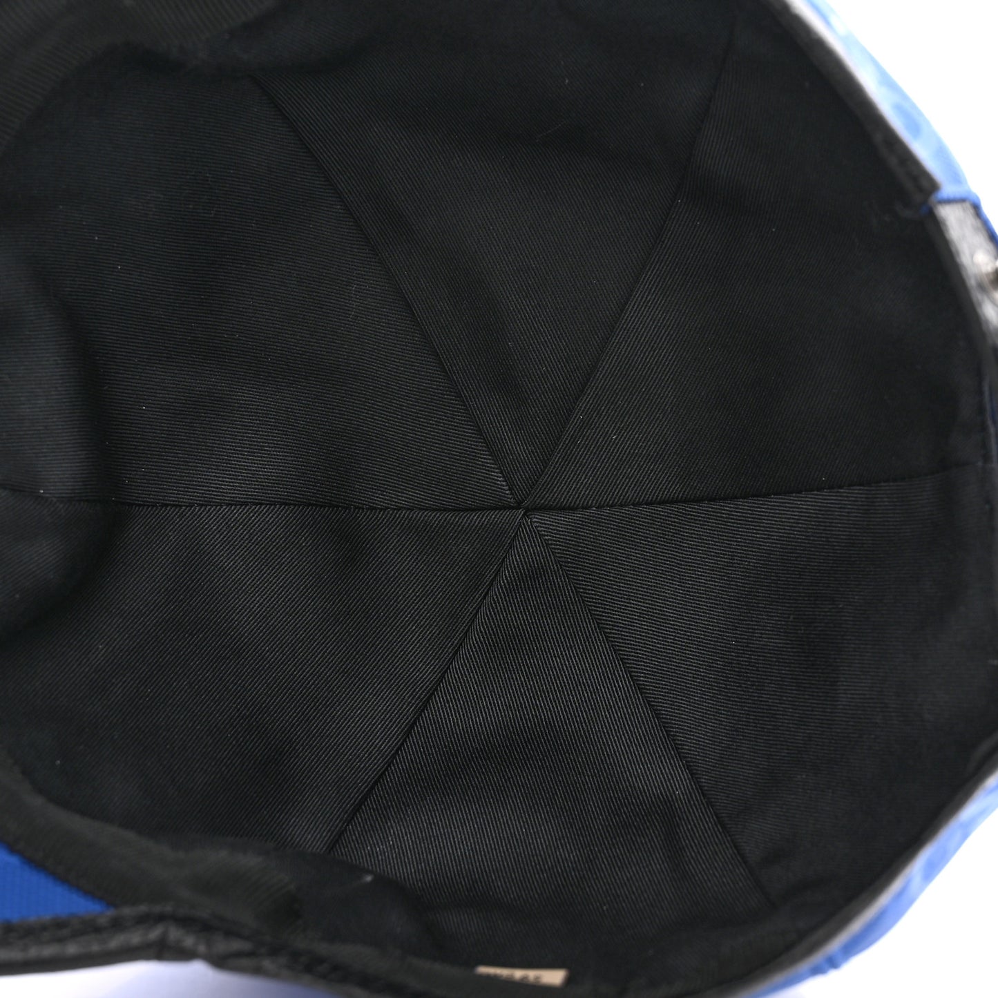 Econyl Nylon Monogram Off The Grid Baseball Hat L Orient Blue Black