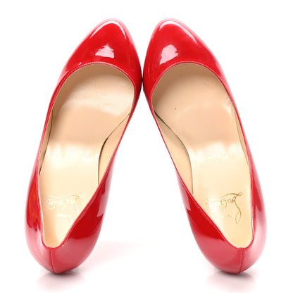 Christian Louboutin Patent Declic 90 Pumps 37 Loubi 6 of 8
