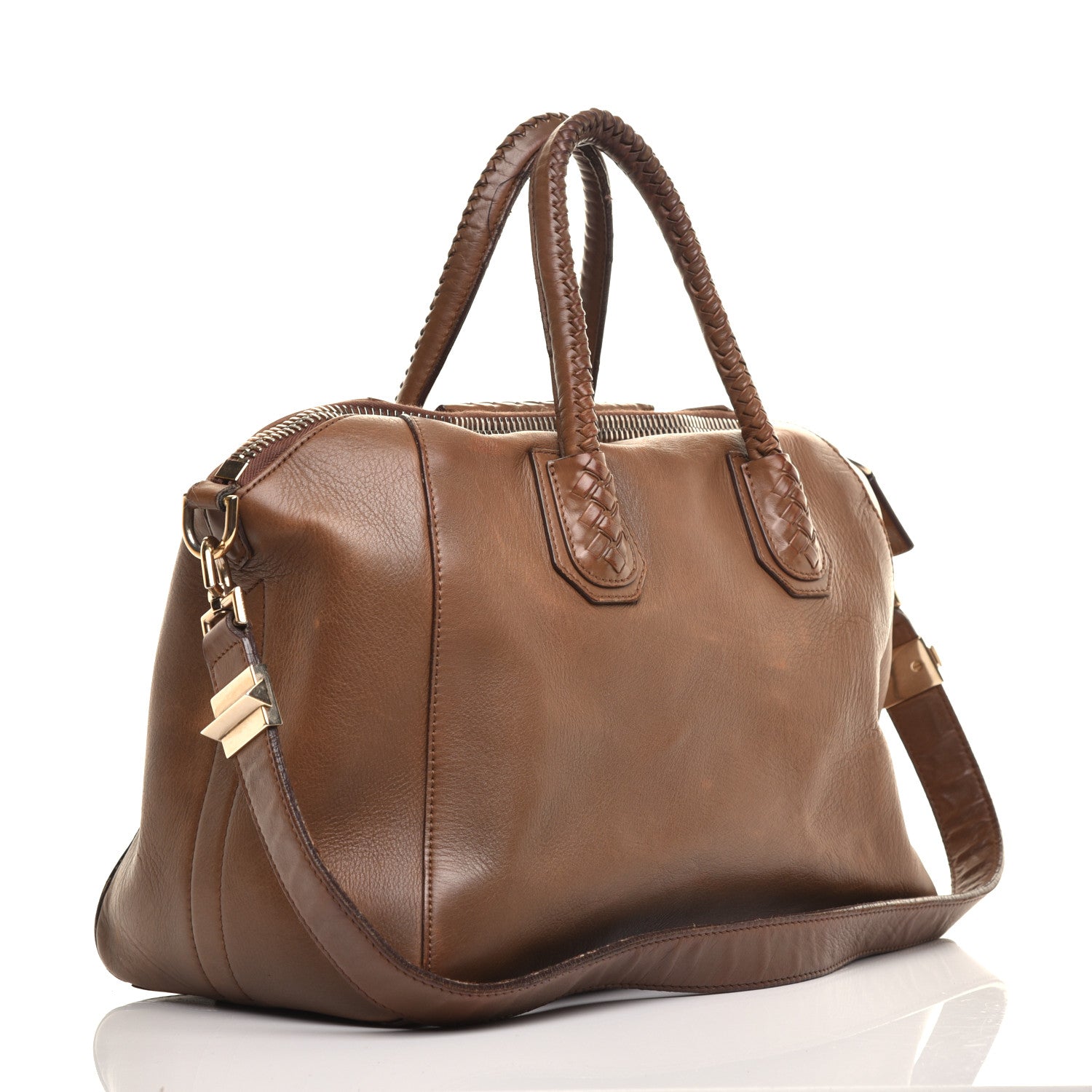 Givenchy Smooth Calfskin Medium Woven Antigona Hazel 3 of 12