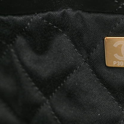 Chanel Calfskin Quilted Chanel 22 Black 8 of 11